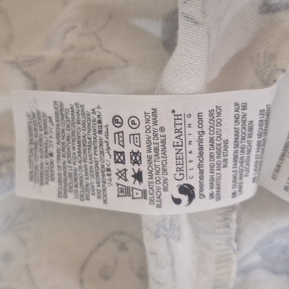 Boden Brushed Cotton Pyjama Shirt Cat Print Size M NWT - Picture 11 of 11